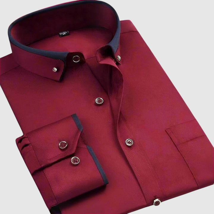 Camisa clásica de manga larga