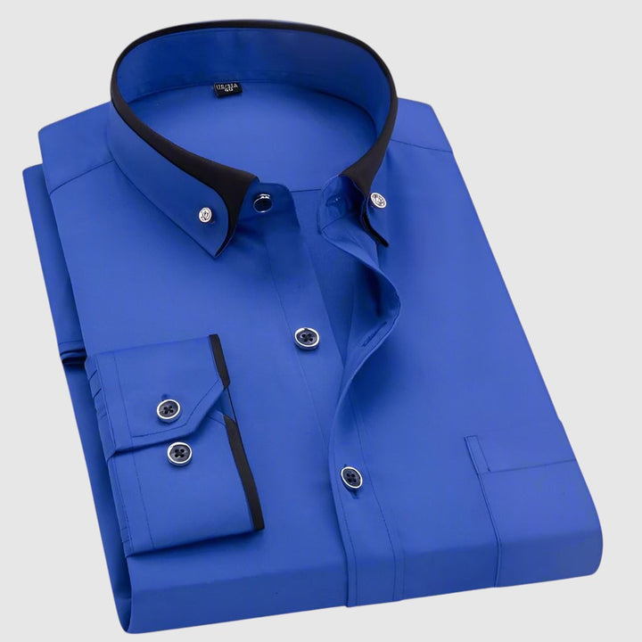 Camisa clásica de manga larga