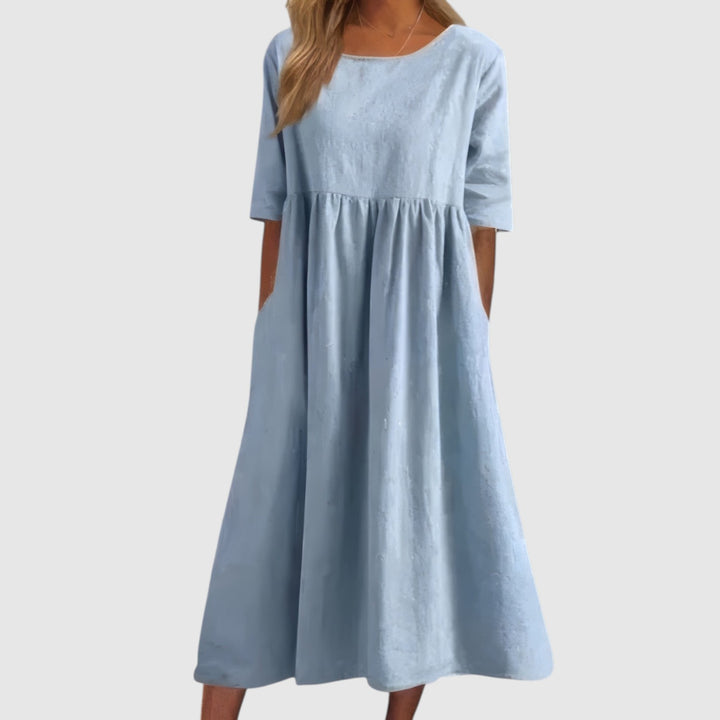 Sofia™ | Vestido favorecedor de algodón