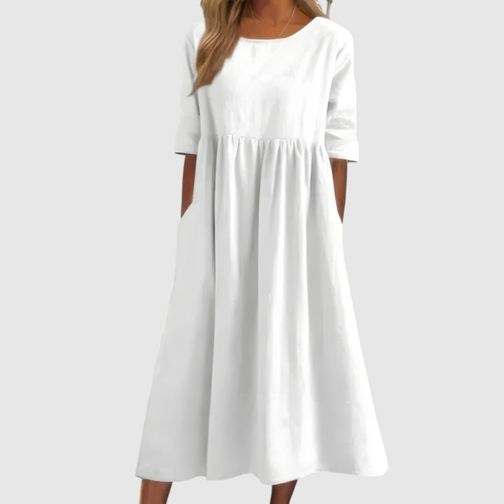 Sofia™ | Vestido favorecedor de algodón