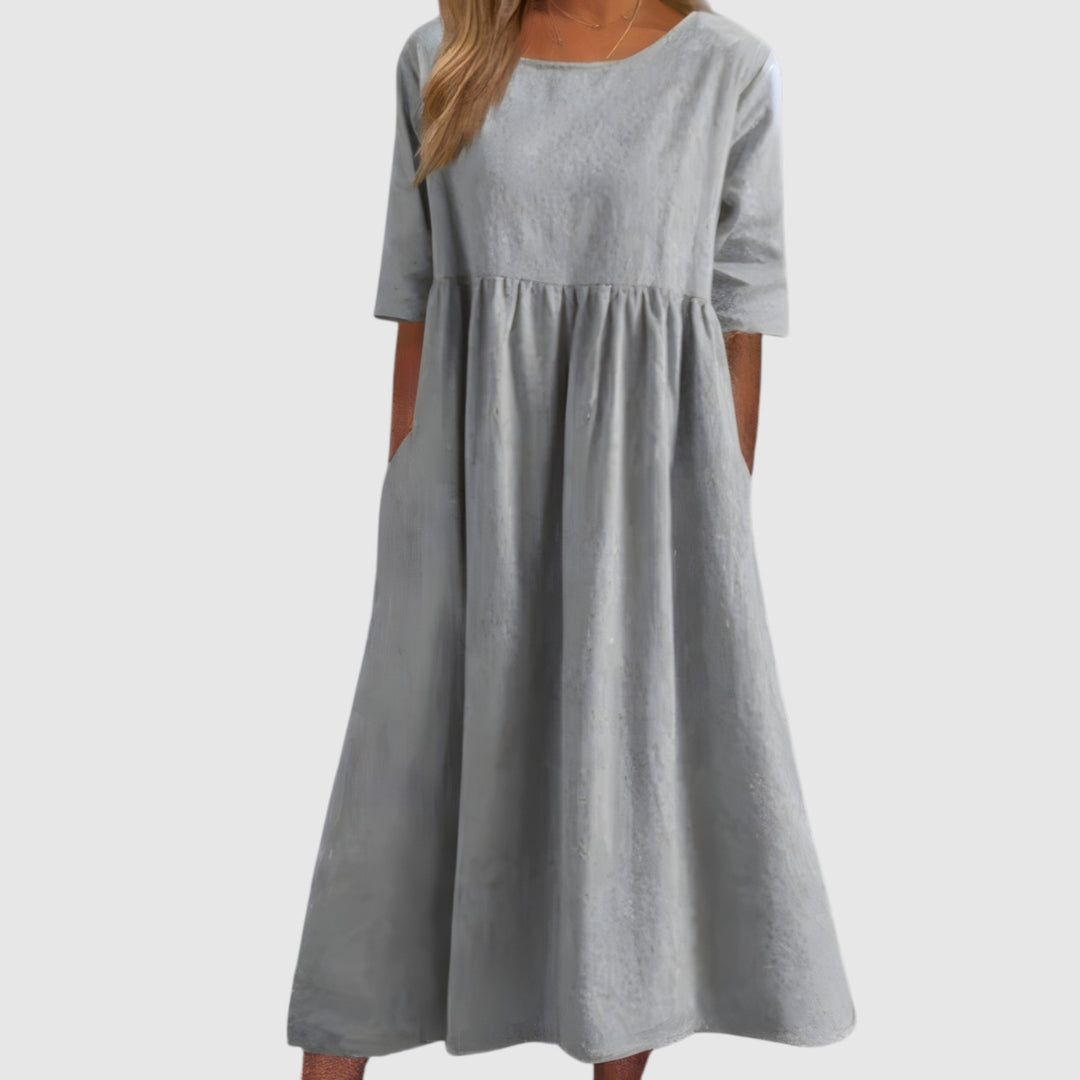 Sofia™ | Vestido favorecedor de algodón