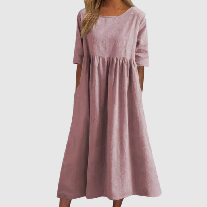 Sofia™ | Vestido favorecedor de algodón