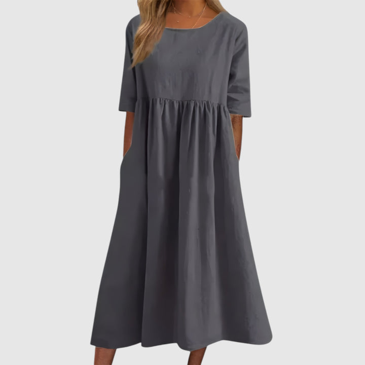 Sofia™ | Vestido favorecedor de algodón