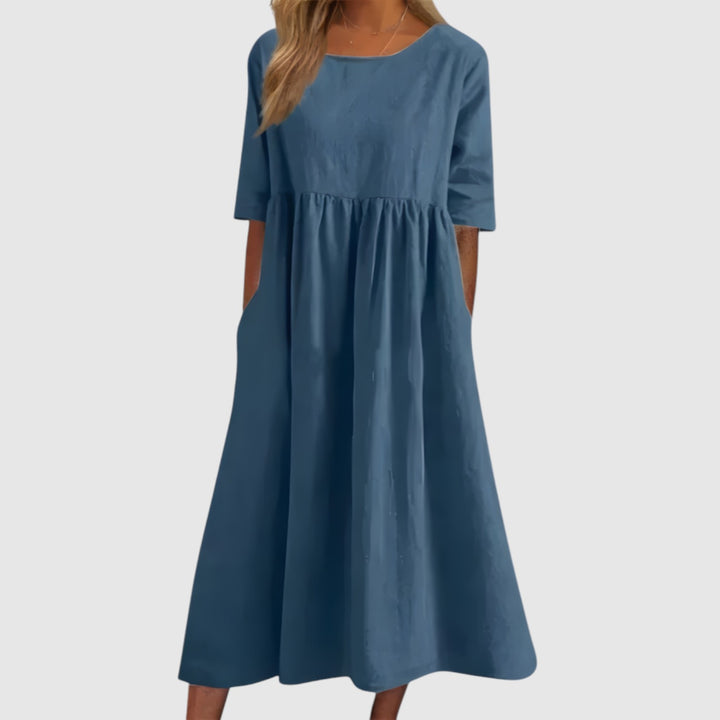 Sofia™ | Vestido favorecedor de algodón