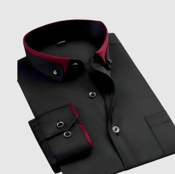 Camisa clásica de manga larga