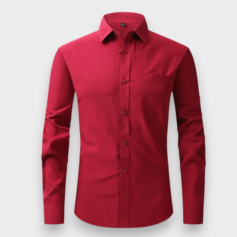 Evan | Camisa Elástica y Sin Arrugas