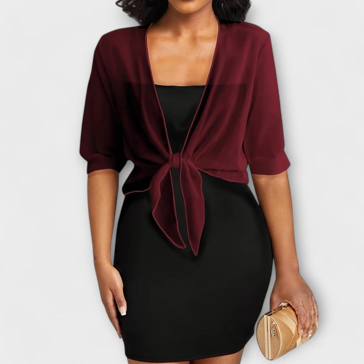 Olivia - Blusa con Frente Abierto