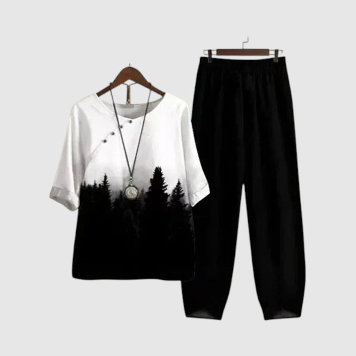 Evelyn Hecho a mano, elegante conjunto