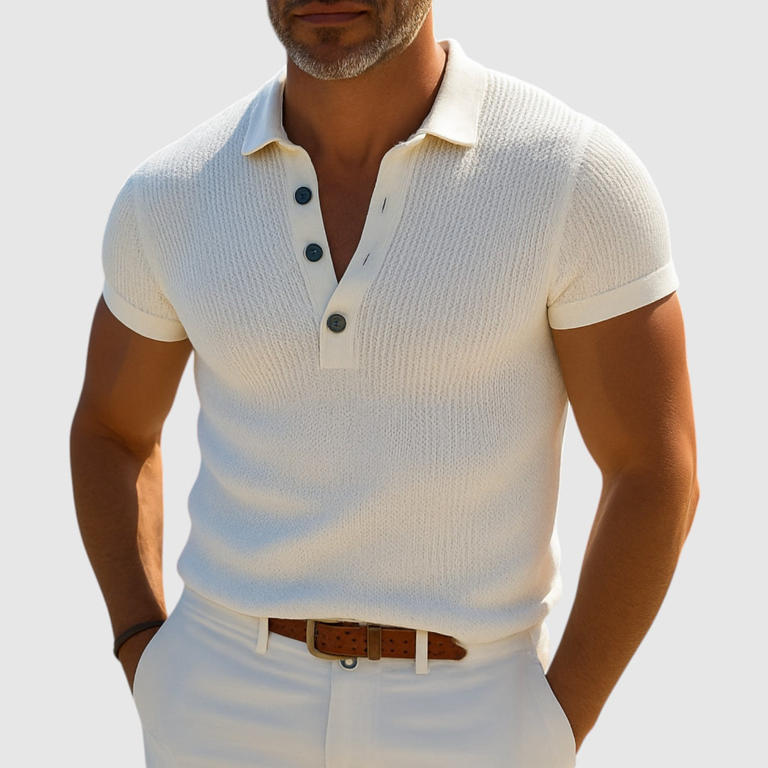 John™ | Polo de manga corta de punto relajado