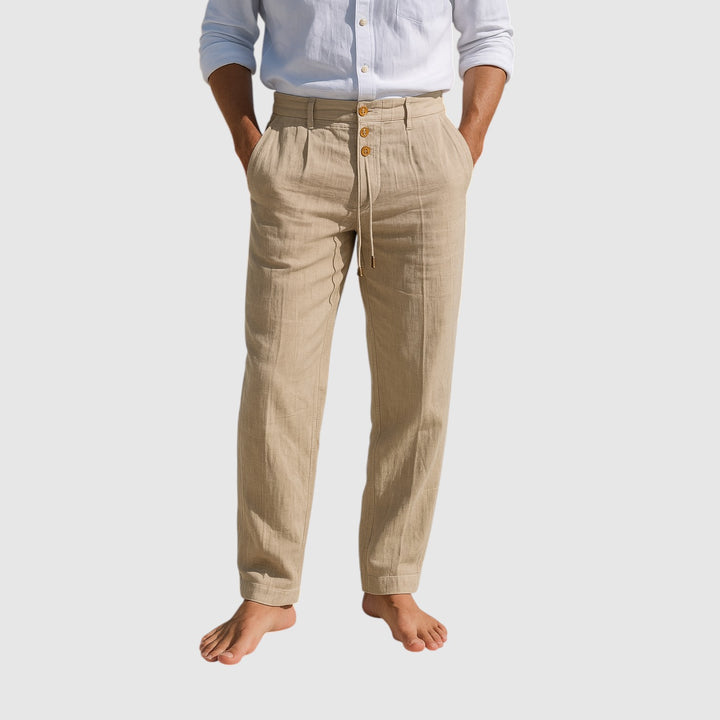 Edward | Pantalones de lino premium