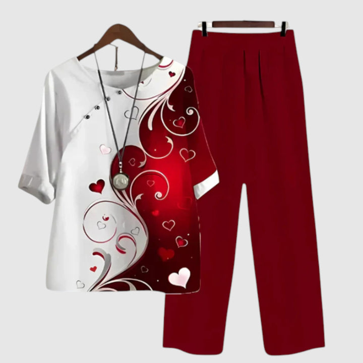 Evelyn Hecho a mano, elegante conjunto