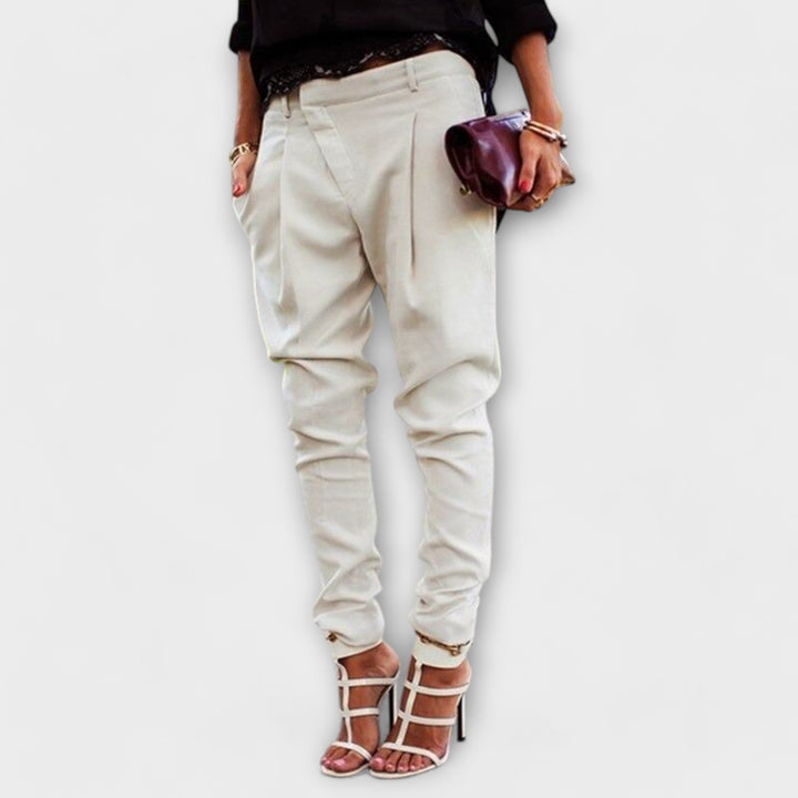 Mira – Pantalón de cintura alta elegant