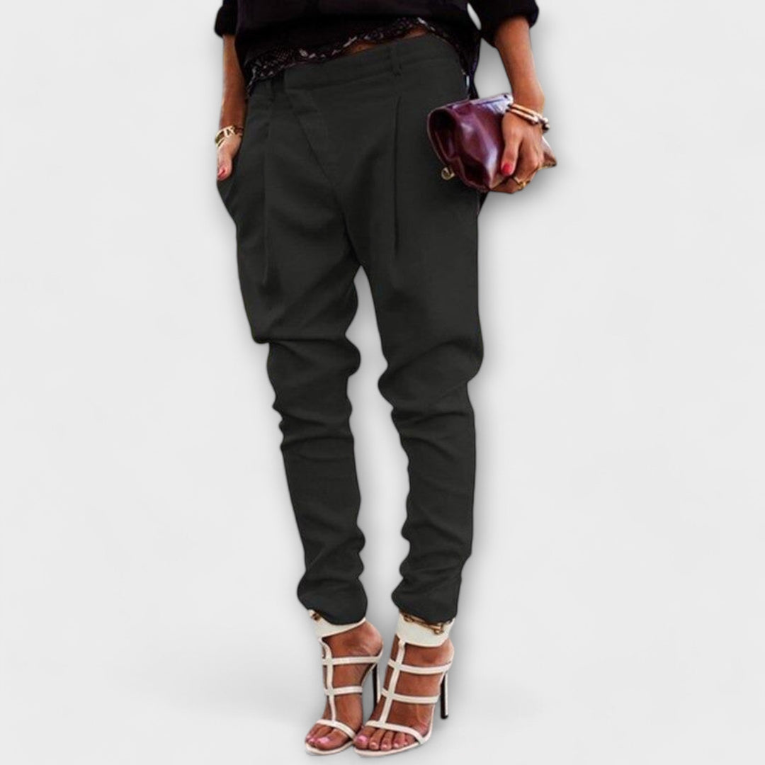 Mira – Pantalón de cintura alta elegant