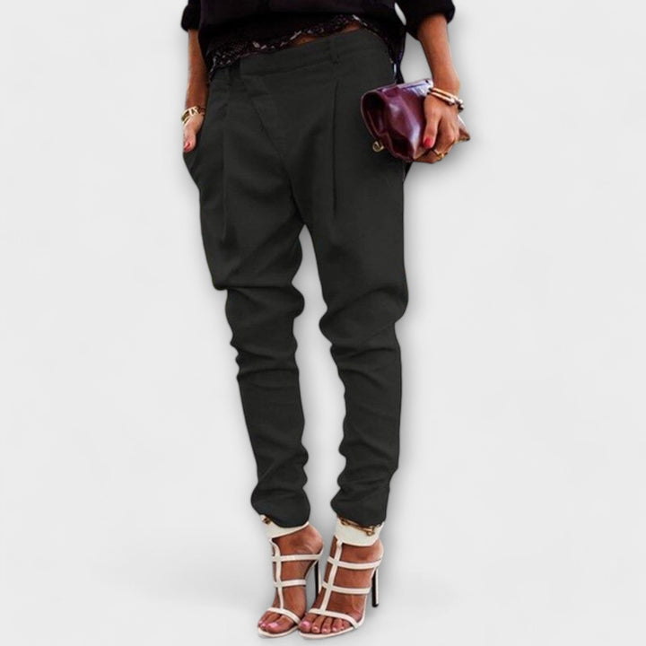 Mira – Pantalón de cintura alta elegant