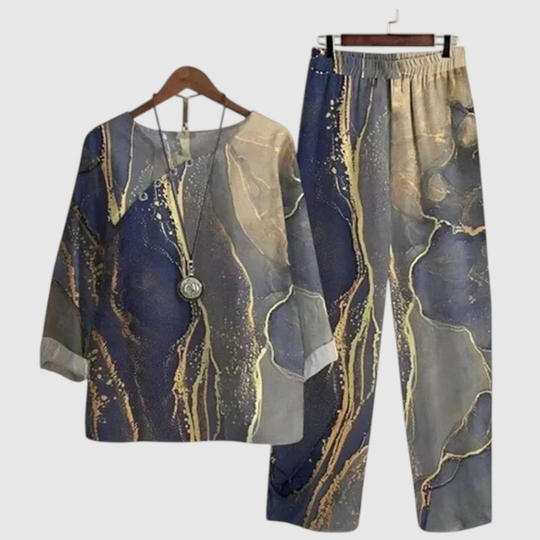 Evelyn Hecho a mano, elegante conjunto
