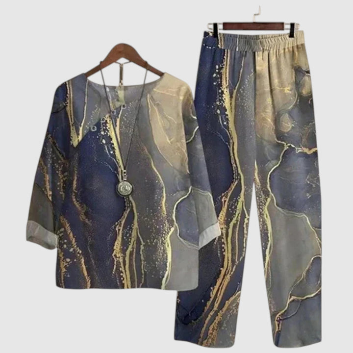 Evelyn Hecho a mano, elegante conjunto