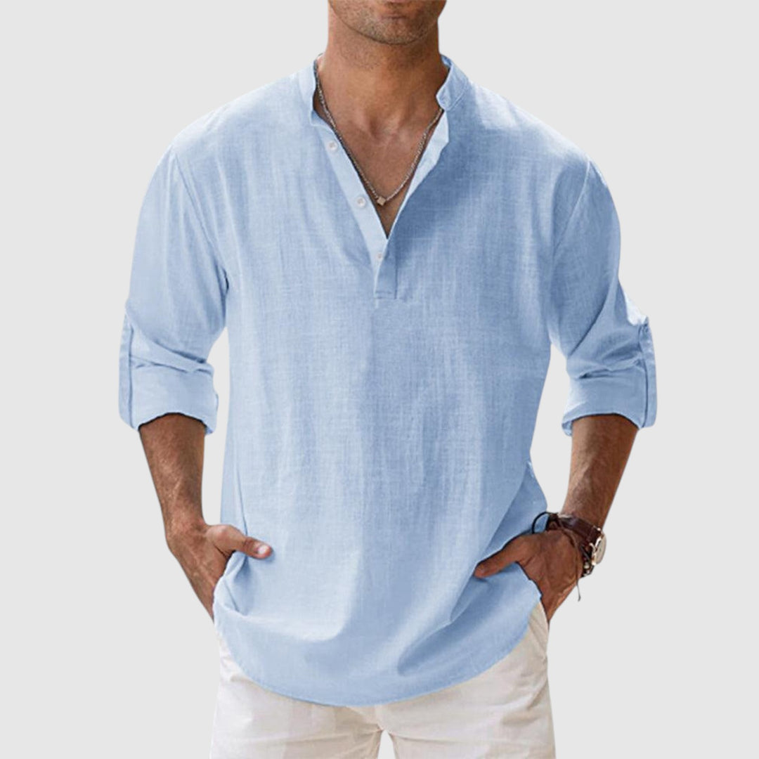 Lenoir™ | Camisa de lino transpirable
