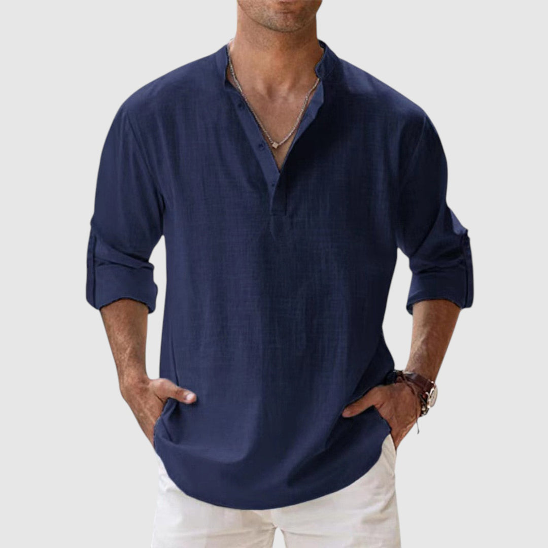 Lenoir™ | Camisa de lino transpirable