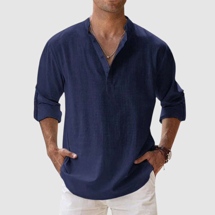 Lenoir™ | Camisa de lino transpirable