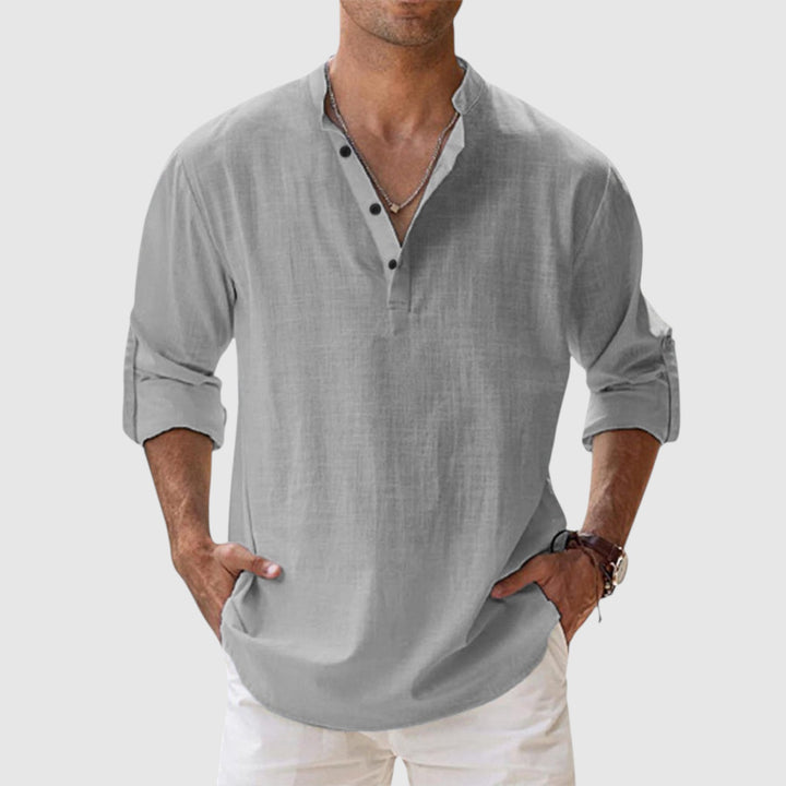 Lenoir™ | Camisa de lino transpirable
