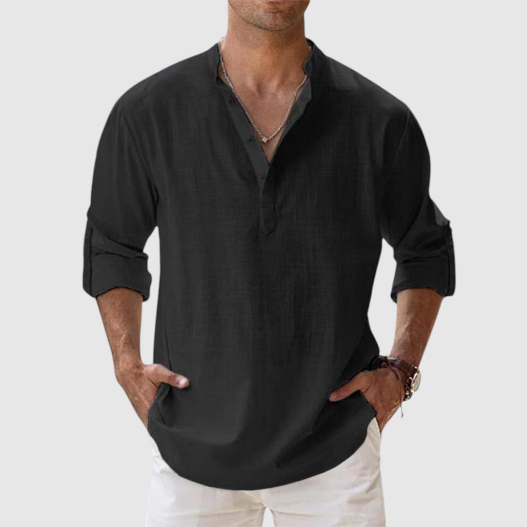 Lenoir™ | Camisa de lino transpirable