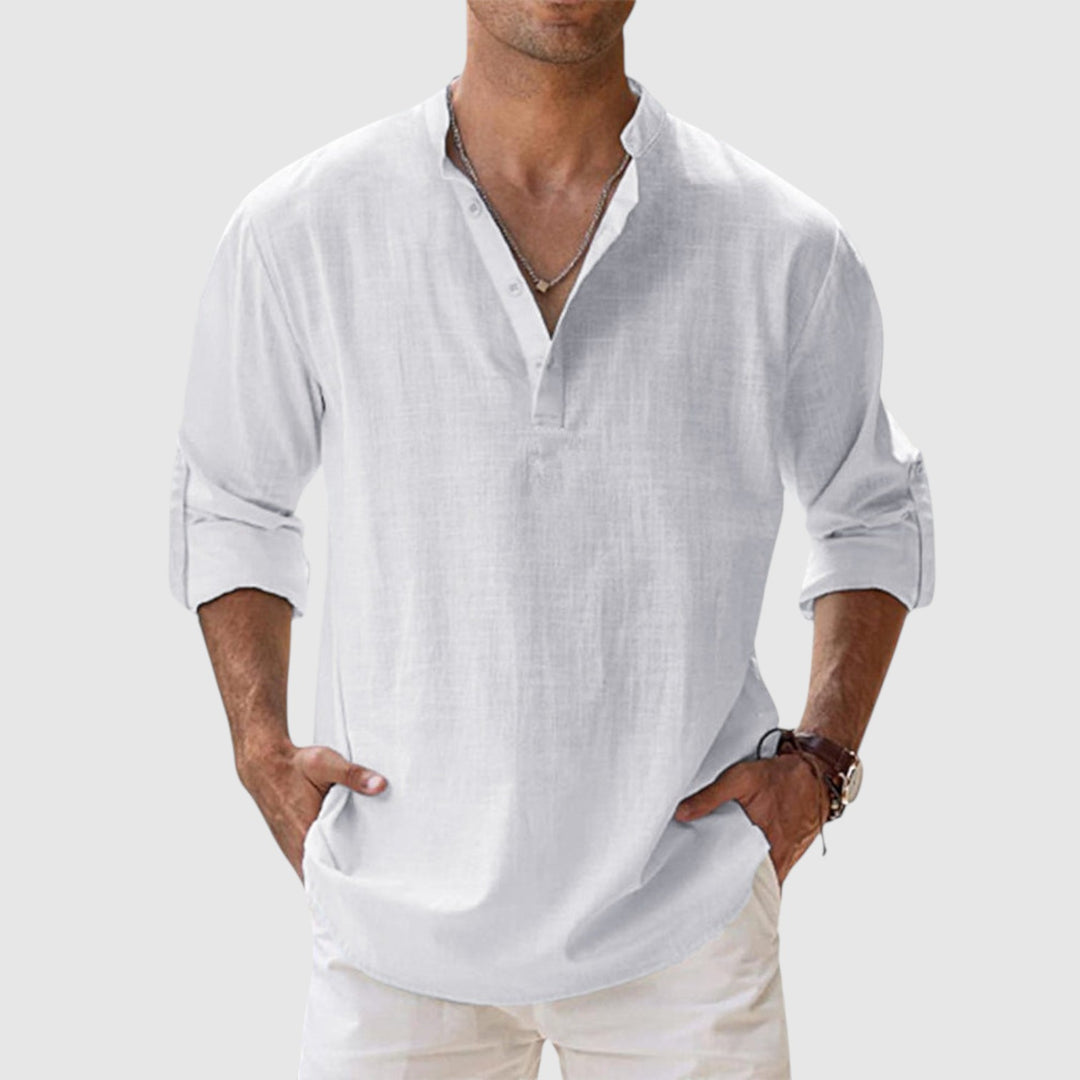Lenoir™ | Camisa de lino transpirable
