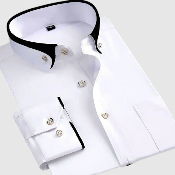 Camisa clásica de manga larga