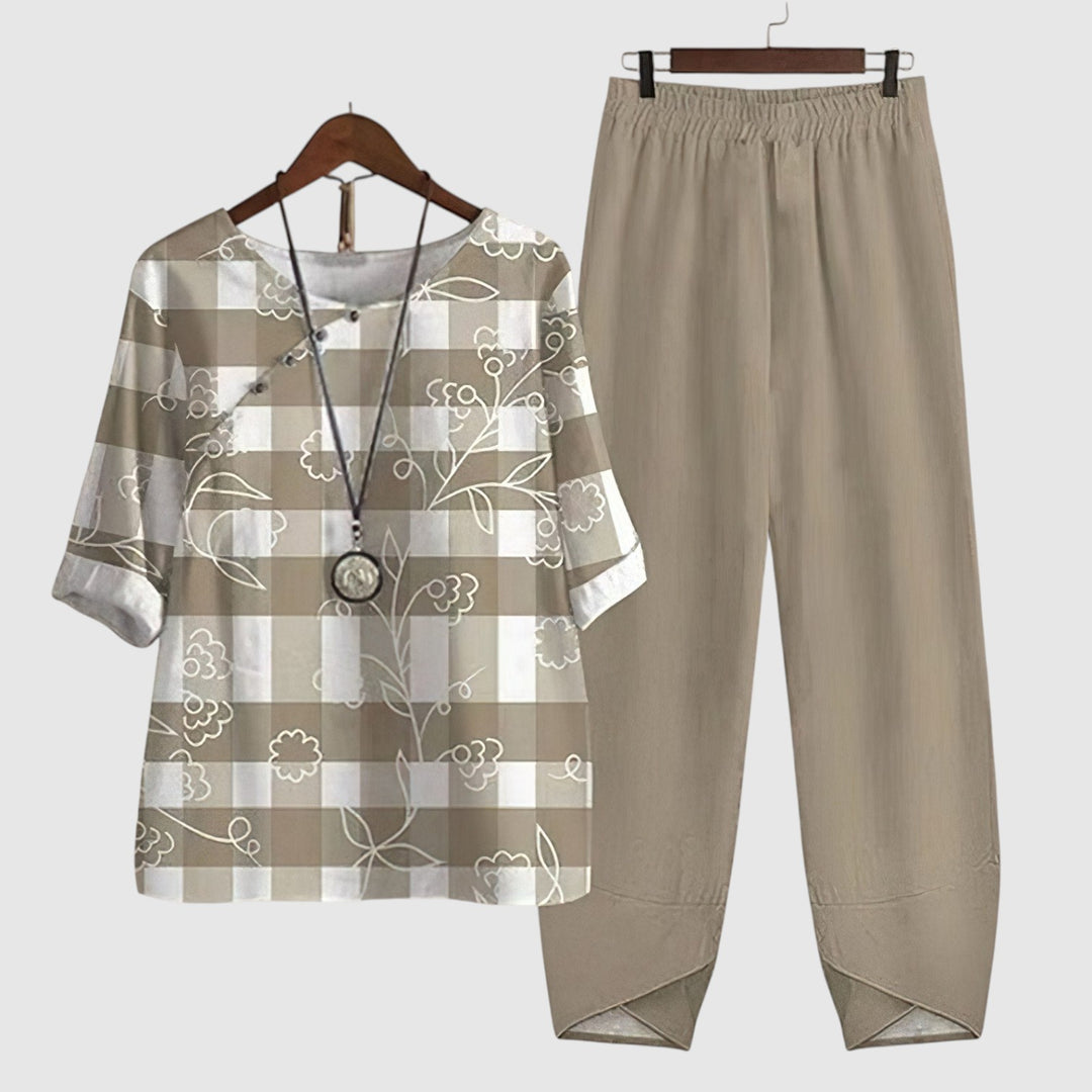 Evelyn Hecho a mano, elegante conjunto