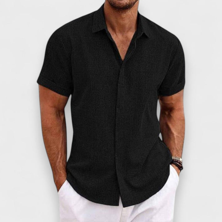 Tiago - Camisa clásica de lino
