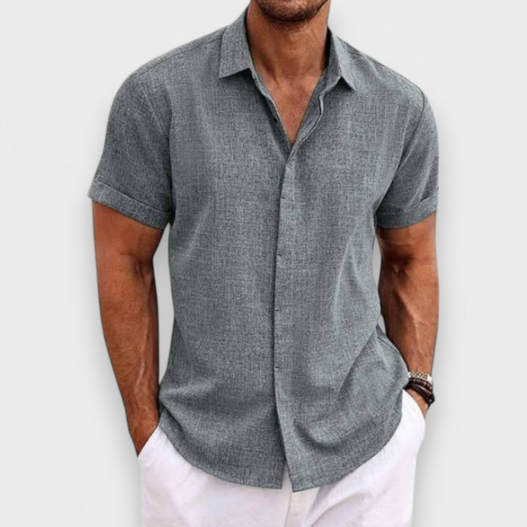 Tiago - Camisa clásica de lino