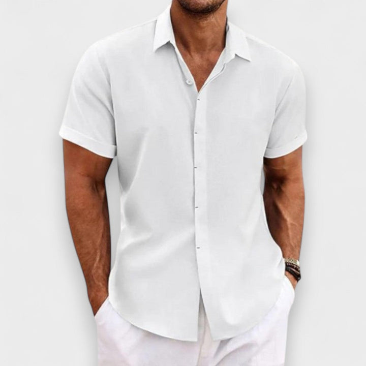 Tiago - Camisa clásica de lino