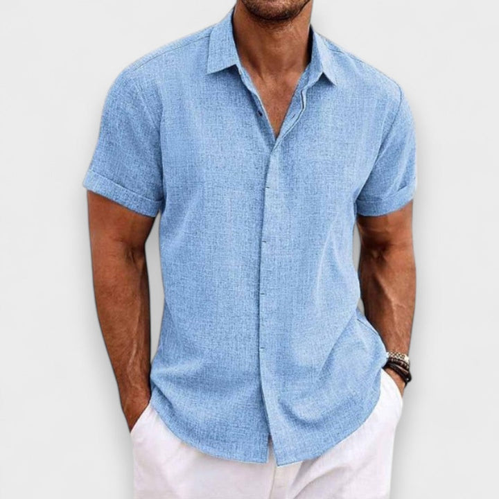 Tiago - Camisa clásica de lino
