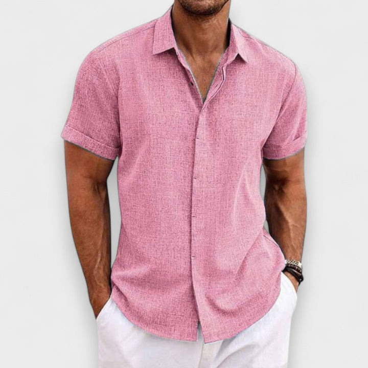 Tiago - Camisa clásica de lino