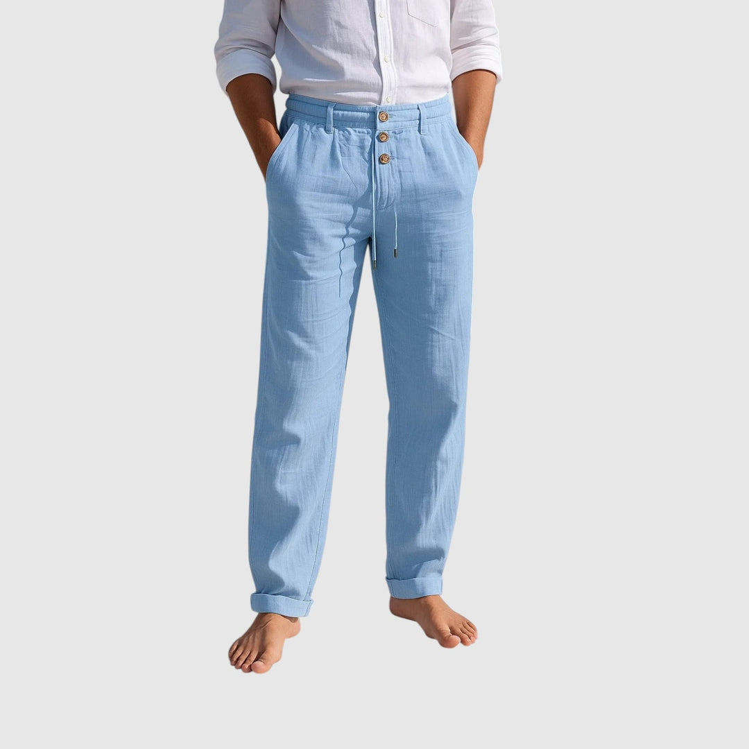 Edward | Pantalones de lino premium