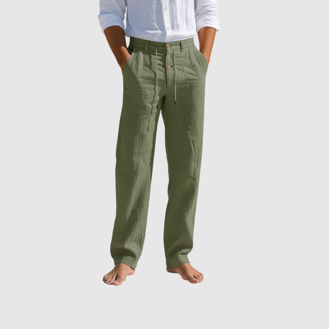 Edward | Pantalones de lino premium