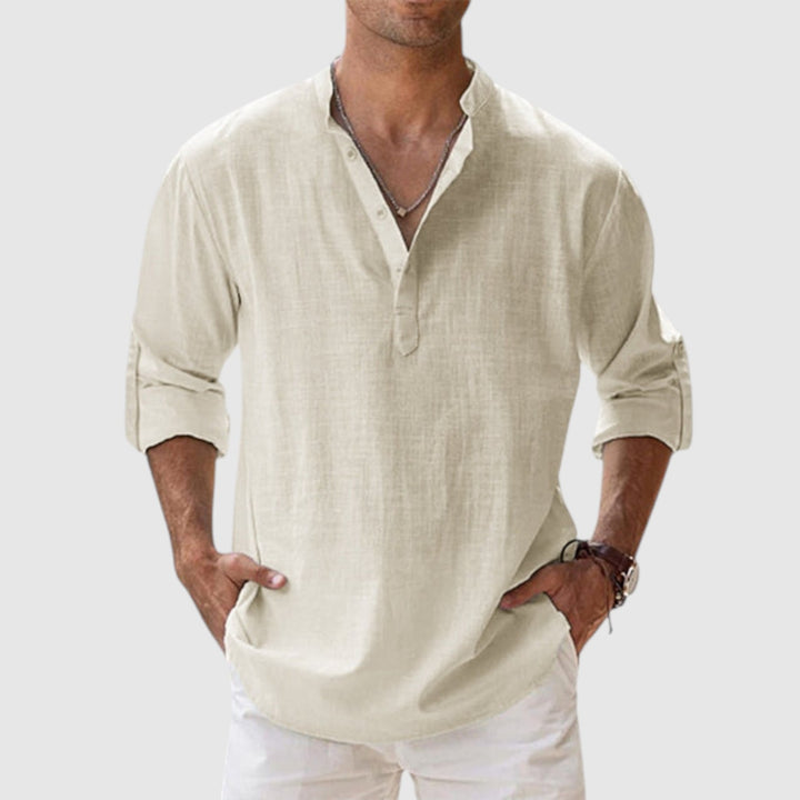 Lenoir™ | Camisa de lino transpirable