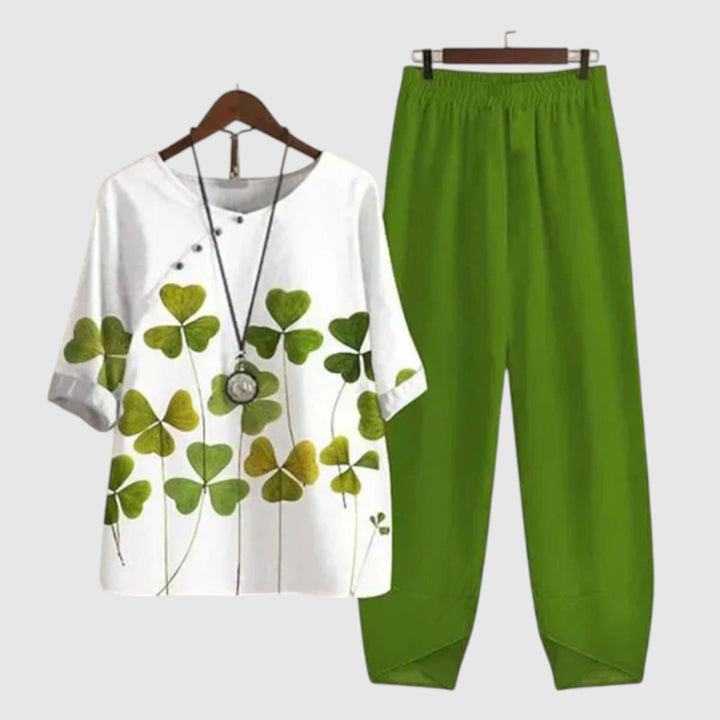 Evelyn Hecho a mano, elegante conjunto