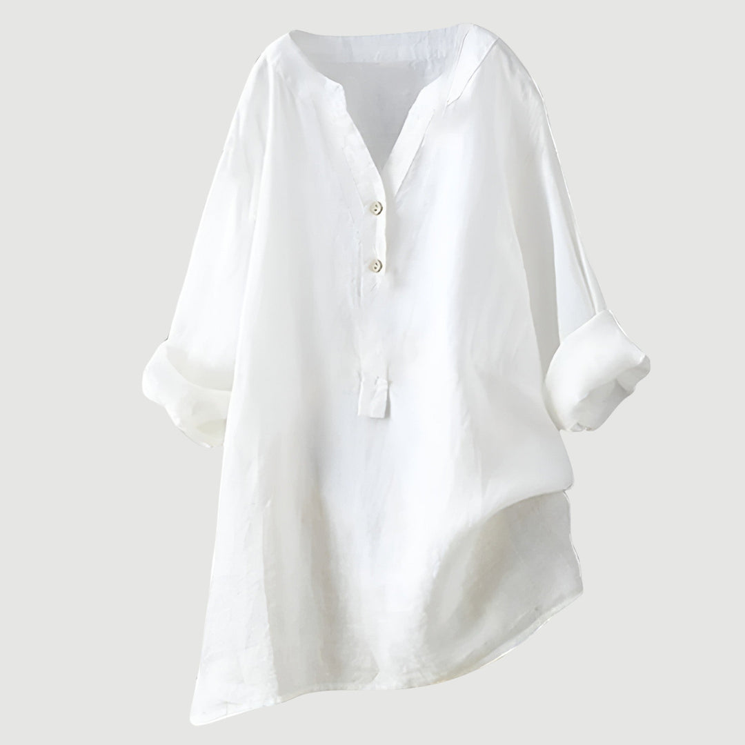 Freja™: camisa ligera y cómoda con botones