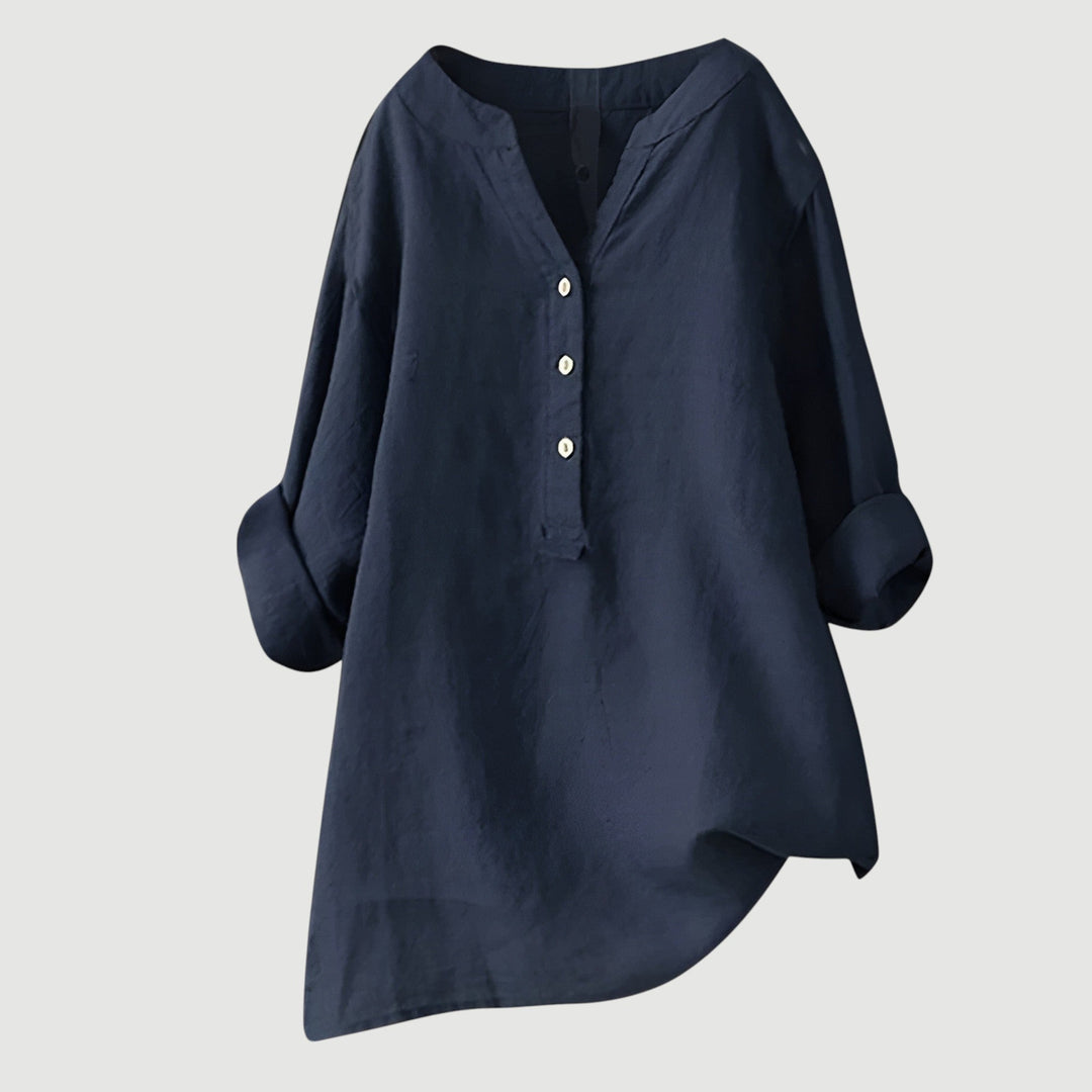 Freja™: camisa ligera y cómoda con botones