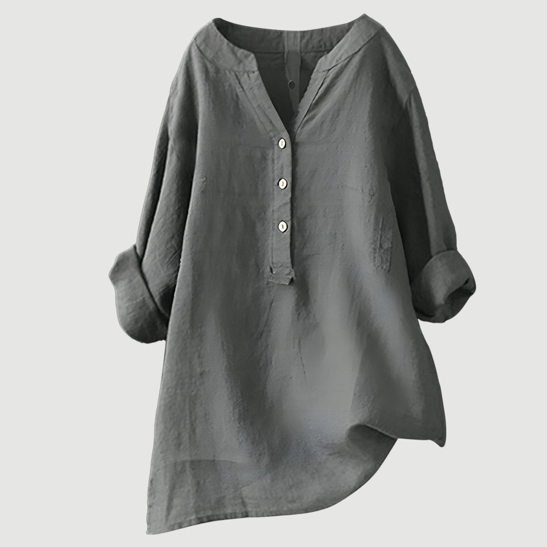 Freja™: camisa ligera y cómoda con botones