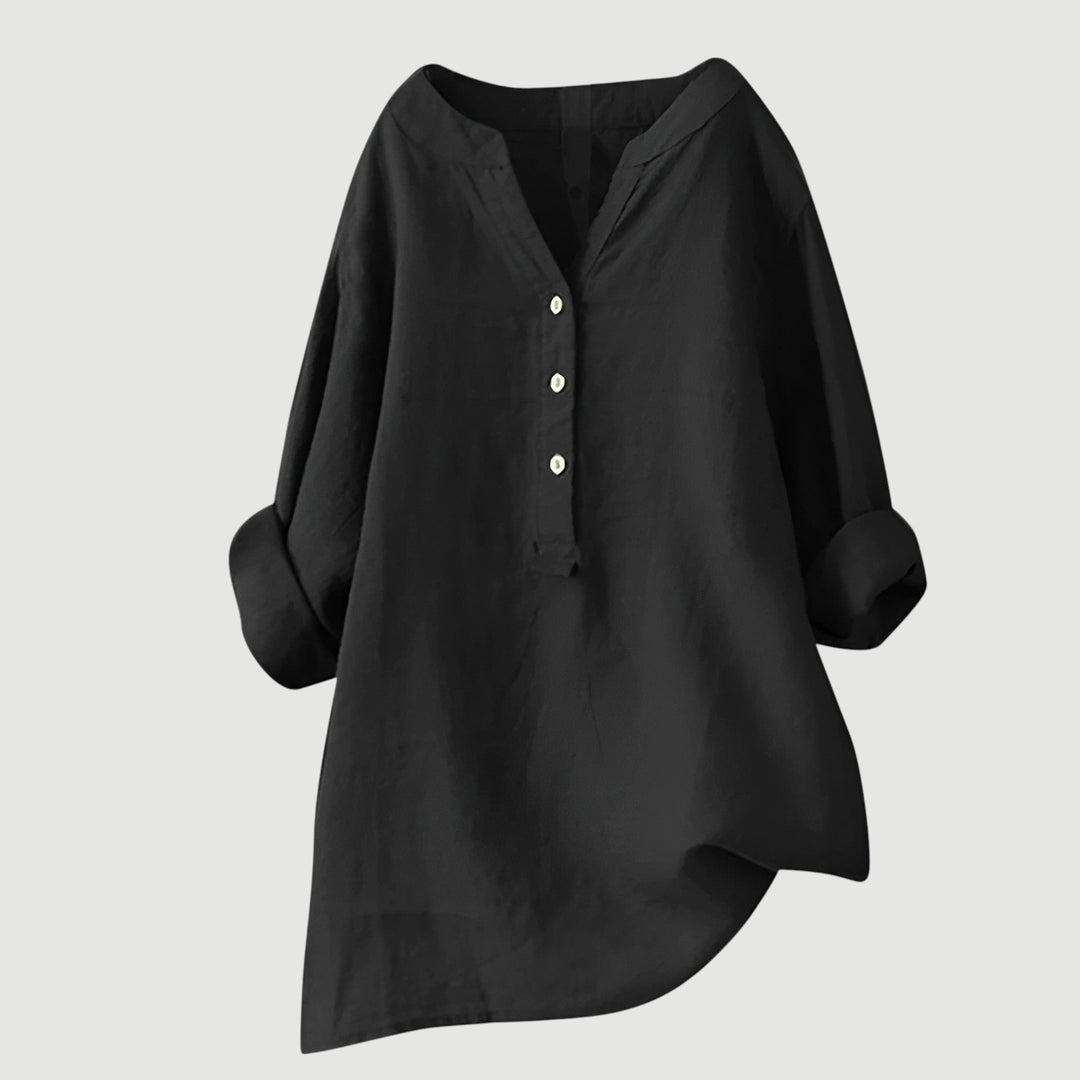 Freja™: camisa ligera y cómoda con botones