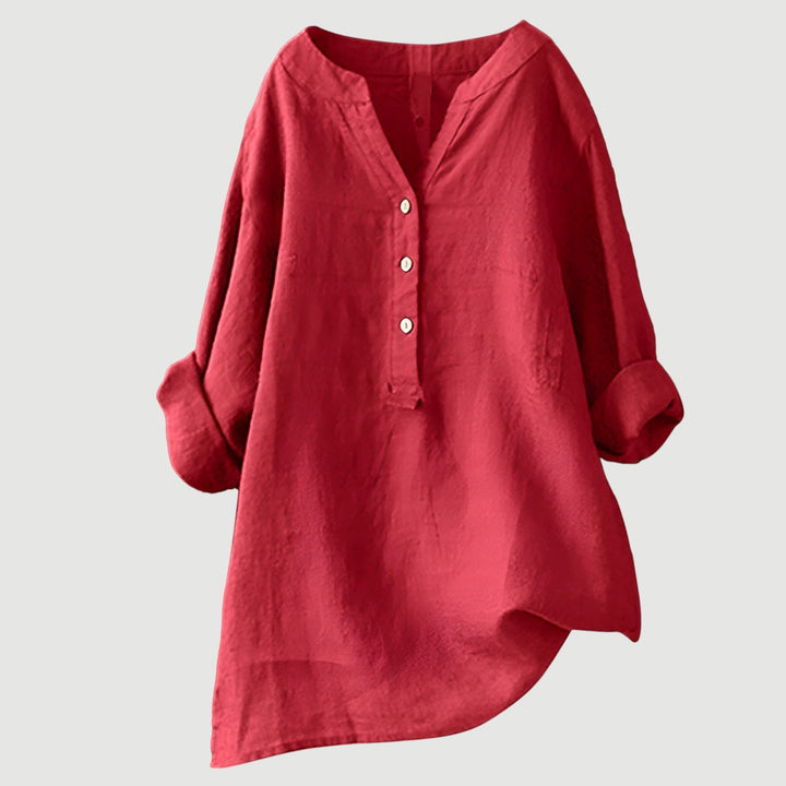 Freja™: camisa ligera y cómoda con botones
