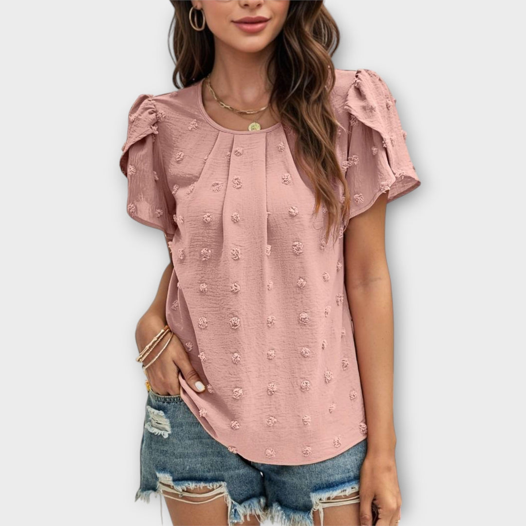 Charlotte - La Blusa Perfecta de Polka Dot
