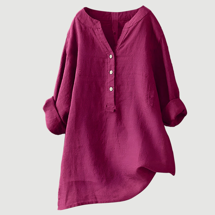 Freja™: camisa ligera y cómoda con botones