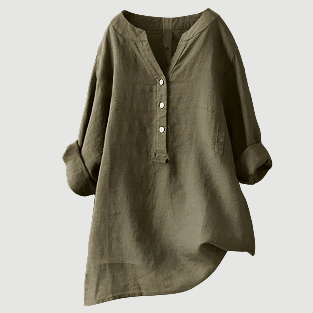 Freja™: camisa ligera y cómoda con botones