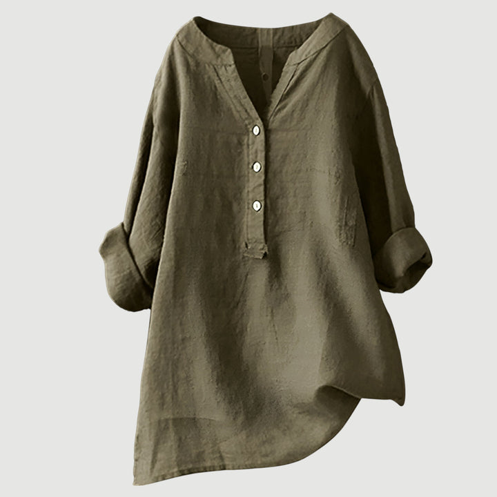 Freja™: camisa ligera y cómoda con botones