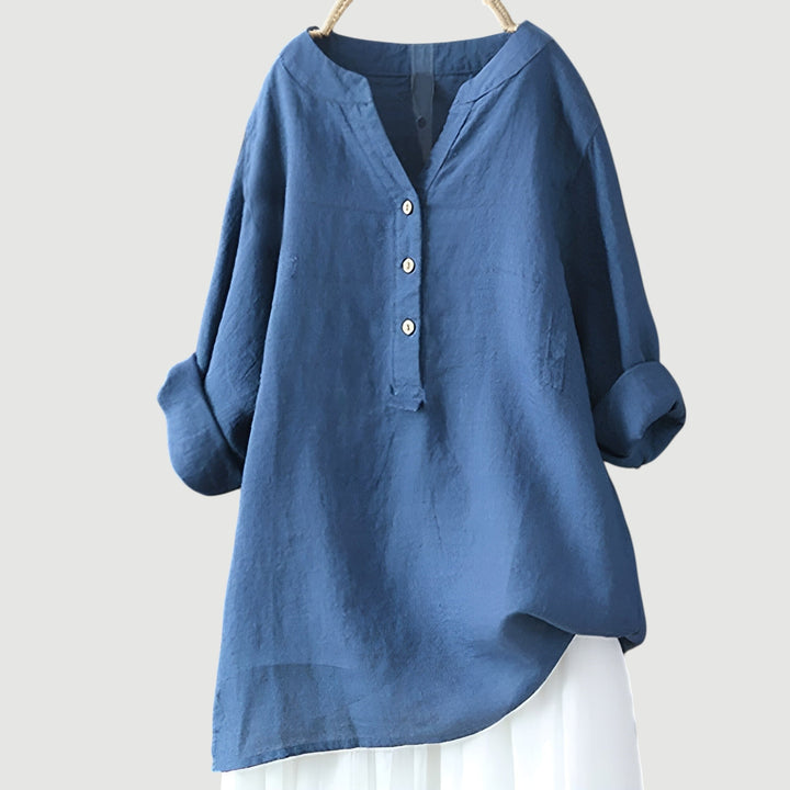 Freja™: camisa ligera y cómoda con botones