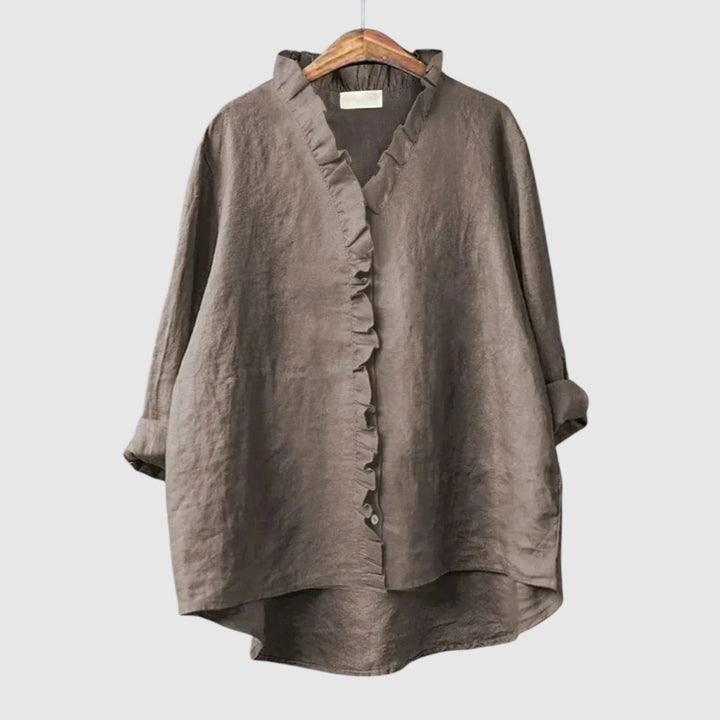 Blusa de lino Eline