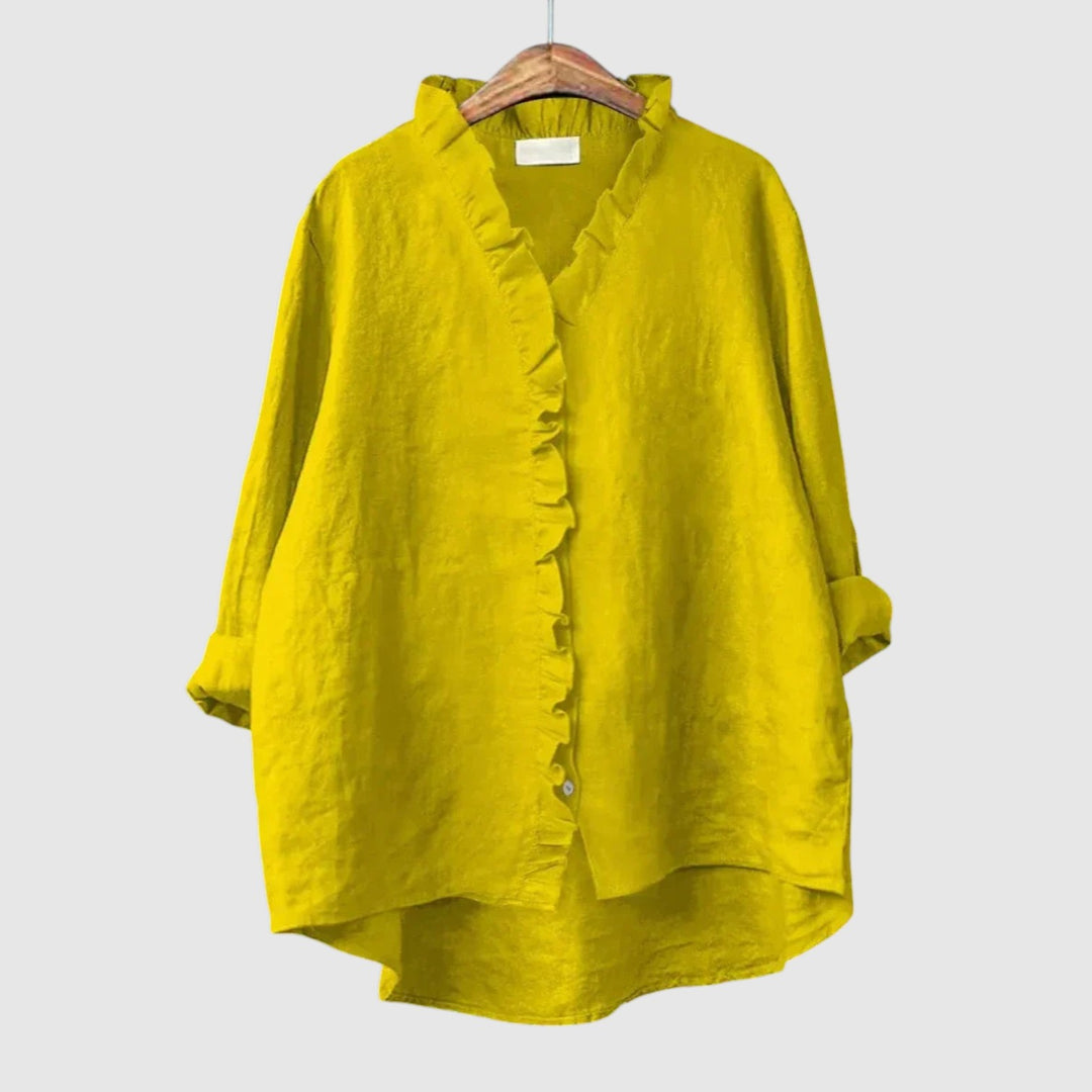 Blusa de lino Eline
