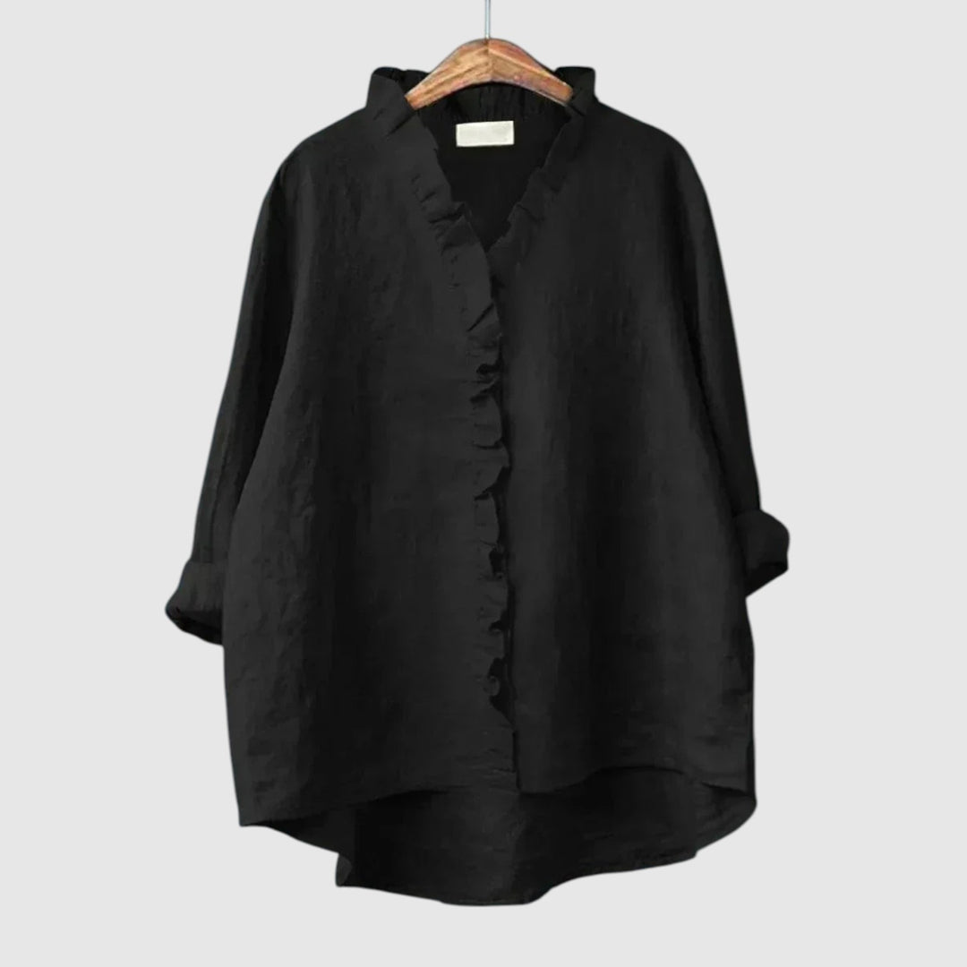 Blusa de lino Eline